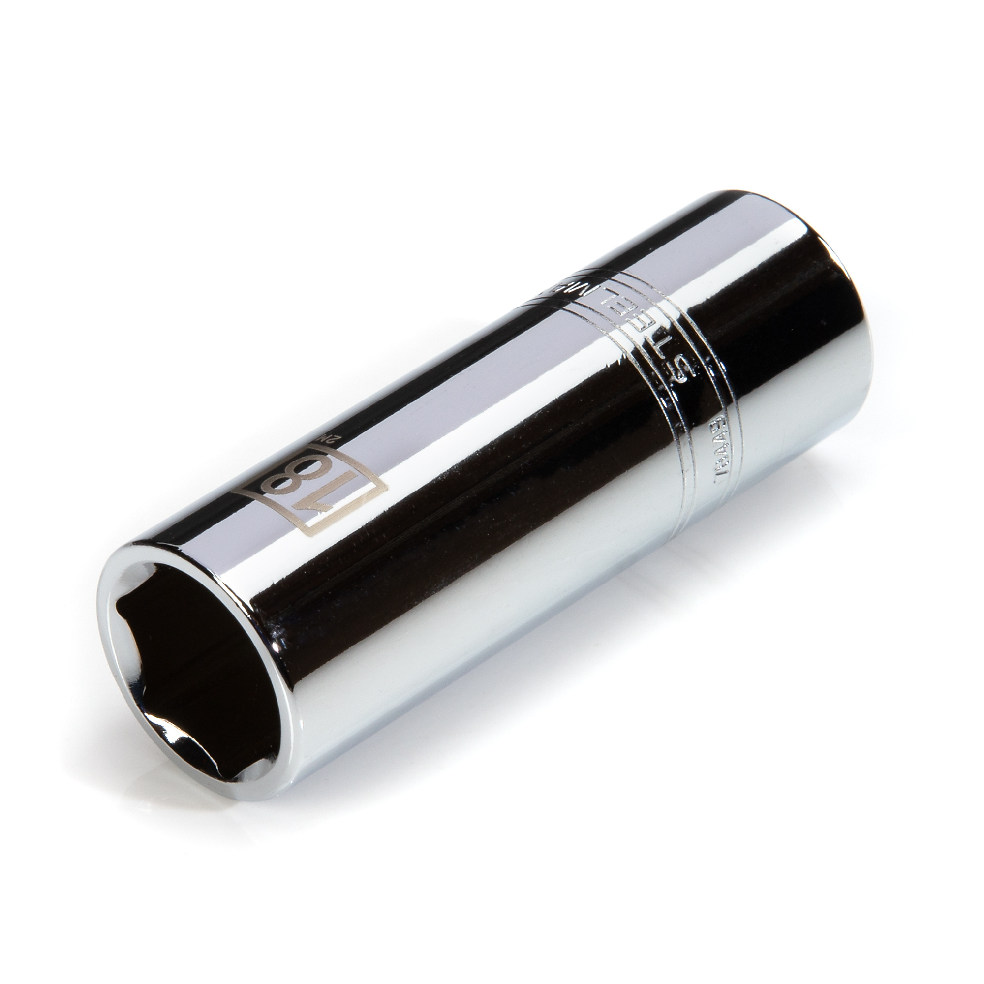 STEELMAN PRO 1/2-Inch Drive x 18mm Deep 6-Point Socket, Model# 78449